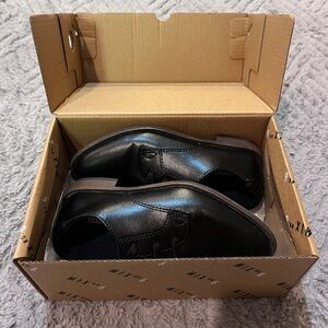 Kids Black Dress Shoes